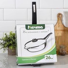 Сковорода «Гранит Star», d=26 см, стеклянная крышка, антипригарное покрытие, тёмно-синий - Фото 8