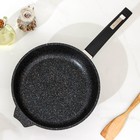 Сковорода «Гранит Star», d=22 см, стеклянная крышка, антипригарное покрытие, тёмно-синий - Фото 2