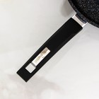 Сковорода «Гранит Star», d=22 см, стеклянная крышка, антипригарное покрытие, тёмно-синий - Фото 4