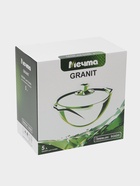 Казан Мечта «Гранит Star», 5 л, литые ручки, антипригарное покрытие, стеклянная крышка, литой алюминий, тёмно-синий - Фото 14