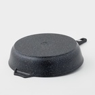 Сковорода Мечта «Гранит Star», d=28 см, пластиковая ручка, антипригарное покрытие, алюминий, тёмно-синий - Фото 3