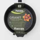 Сковорода Мечта «Гранит Star», d=28 см, пластиковая ручка, антипригарное покрытие, алюминий, тёмно-синий - Фото 6