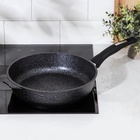 Сковорода Мечта «Гранит Star», d=28 см, пластиковая ручка, антипригарное покрытие, алюминий, тёмно-синий - Фото 7