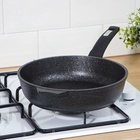 Сковорода Мечта «Гранит Star», d=26 см, пластиковая ручка, антипригарное покрытие, литой алюминий, тёмно-синяя - Фото 7