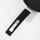 Сковорода «Гранит Star», d=20 см, пластиковая ручка, антипригарное покрытие, цвет чёрный - Фото 4