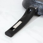 Сковорода «Гранит Star», d=20 см, пластиковая ручка, антипригарное покрытие, цвет чёрный - Фото 5
