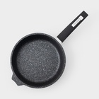 Сковорода Мечта «Гранит Star», d=22 см, пластиковая ручка, антипригарное покрытие, литой алюминий, тёмно-синяя - Фото 2