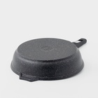 Сковорода Мечта «Гранит Star», d=22 см, пластиковая ручка, антипригарное покрытие, литой алюминий, тёмно-синяя - Фото 3