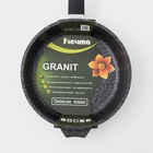 Сковорода Мечта «Гранит Star», d=22 см, пластиковая ручка, антипригарное покрытие, литой алюминий, тёмно-синяя - Фото 6