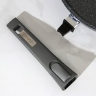 Сковорода «Гранит», d=26 см, антипригарное покрытие, съёмная ручка, стеклянная крышка, цвет серый - фото 4305044