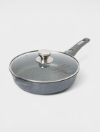 Сковорода Мечта «Гранит», d=26 см, антипригарное покрытие, съёмная ручка, стеклянная крышка, литой алюминий, серая - Фото 10