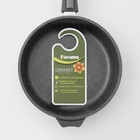 Сковорода Мечта «Гранит», d=24 см, съёмная ручка, антипригарное покрытие, стеклянная крышка, литой алюминий, серая - Фото 9