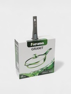 Сковорода Мечта «Гранит», d=28 см, стеклянная крышка, съёмная ручка, антипригарное покрытие, литой алюминий, серая - Фото 15