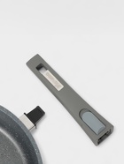 Сковорода Мечта «Гранит», d=28 см, стеклянная крышка, съёмная ручка, антипригарное покрытие, литой алюминий, серая - Фото 20