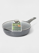Сковорода Мечта «Гранит», d=28 см, стеклянная крышка, съёмная ручка, антипригарное покрытие, литой алюминий, серая - Фото 23