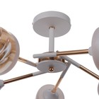 Люстра "Каскад" 564700 5хE27 белый/золото 4916846