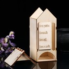 Чайный домик «Хоть упейся», с табличкой и уровнем, дерево - Фото 2