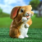 Садовая фигура "Зайка" 15х9см - Фото 1