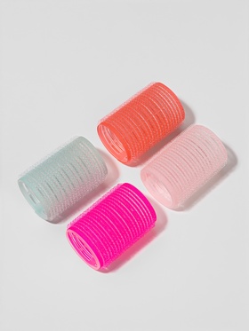 Бигуди «Липучка», d=4 см, 6 см, 3 шт., МИКС (комплект 2 шт)