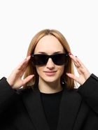 Очки солнцезащитные «OneSun, Wayfarer», линза 4.5×5.5 см, чёрные - Фото 4