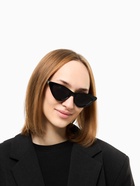 Очки солнцезащитные женские «OneSun. Кошачий глаз», uv 400, линза 4×5 см, чёрный - Фото 4