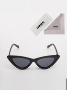 Очки солнцезащитные женские «OneSun. Кошачий глаз», uv 400, линза 4×5 см, чёрный - Фото 2