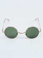 Очки солнцезащитные «OneSun. Круглые», uv 400, линза 4.6×4.6 см, зелёные - Фото 3