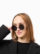 Очки солнцезащитные «OneSun. Круглые», uv 400, линза 4.6×4.6 см, чёрные - Фото 4