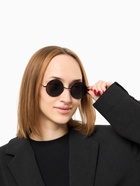 Очки солнцезащитные «OneSun. Круглые», uv 400, линза 4.6×4.6 см, чёрные - Фото 5