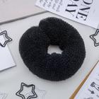 Валик на кнопке для создания пучка, 4.5×17 см, чёрный - Фото 1