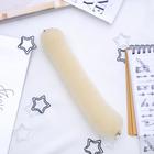 Валик на кнопке для создания пучка, 4.5×17, бежевый - Фото 2