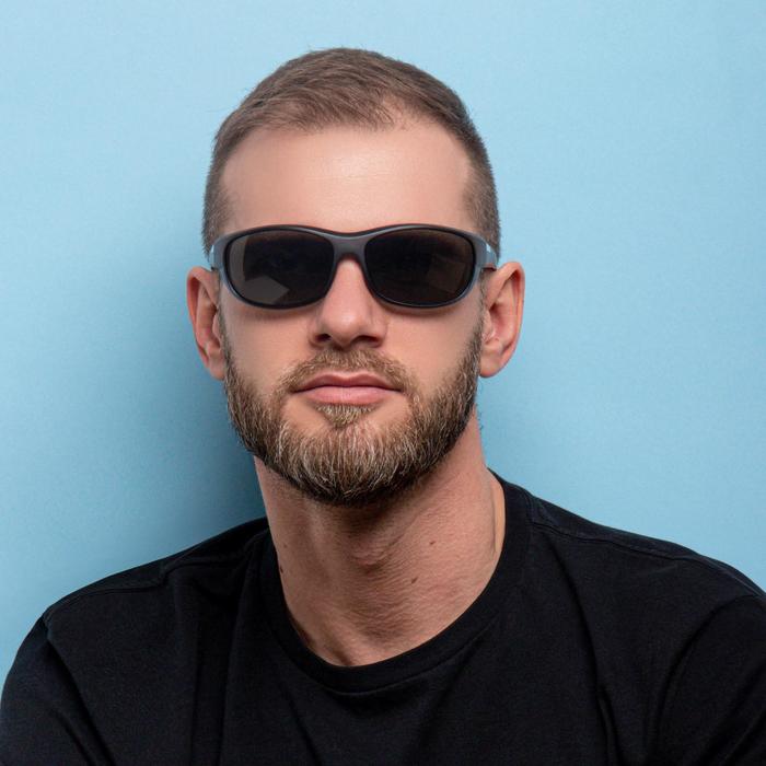 Очки солнцезащитные спортивные «Мастер К», 4.5×14 см - Фото 1