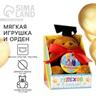 Мягкая игрушка и орден «Выпускник детского сада», подарочный набор - фото 2582204