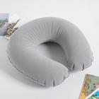 Подушка для путешествий «Серый», форма овал - Фото 3