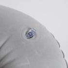 Подушка для путешествий «Серый», форма овал - Фото 4