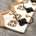 Крючки декоративные дерево "Домики" 20х7х48 см - Фото 3