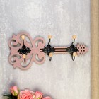 Крючки декоративные дерево "Резной ключ" 18х13х39,5 см - фото 60784335