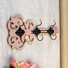 Крючки декоративные дерево "Резной ключ" 18х13х39,5 см - фото 60784336