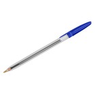 Ручка шариковая СТАММ "111", узел 1.0 мм, чернила синие, стержень 135 мм - фото 317826422