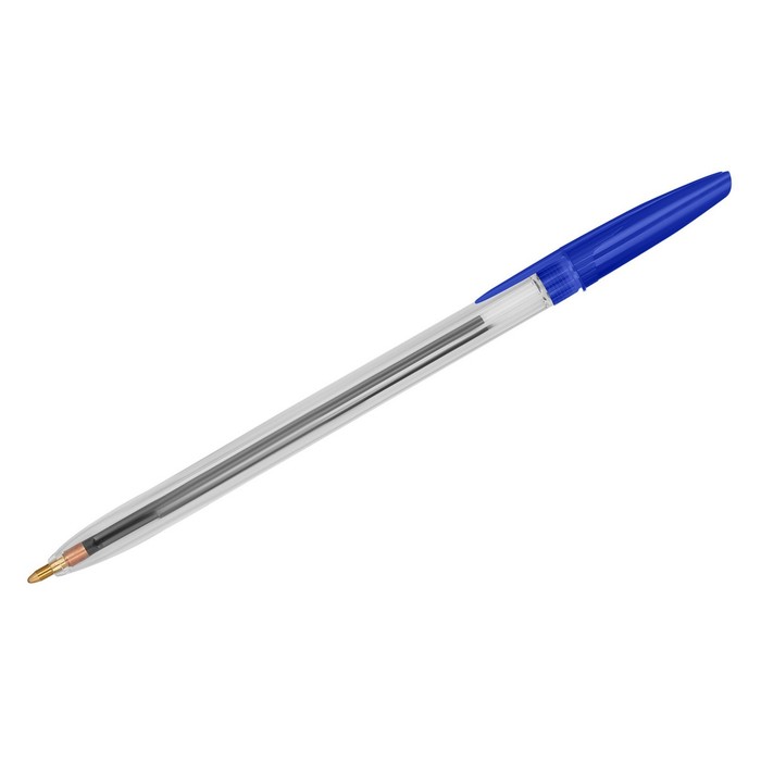 Ручка шариковая СТАММ "111", узел 1.0 мм, чернила синие, стержень 135 мм - Фото 1