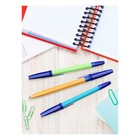 Ручка шариковая Стамм "Оптима" Neon, узел 0.7 мм, стержень 134 мм, чернила синие на масляной основе, микс - Фото 6