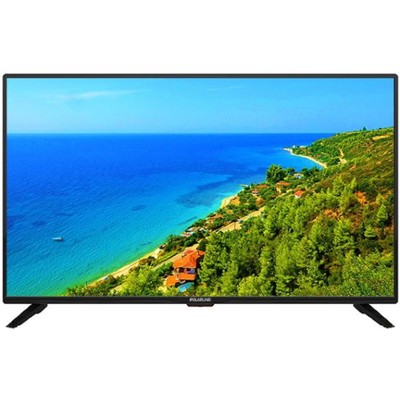 Телевизор Polarline 43PL51STC-SM, 43", 1920x1080, DVB-T2/S2, 3xHDMI, 2xUSB, SmartTV, черный