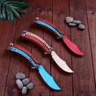 Деревянное оружие «Нож бабочка», МИКС - Фото 2