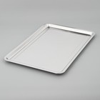Поднос из нержавеющей стали, 59.5×39.5×1.5 см - Фото 1