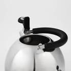 Чайник из нержавеющей стали со свистком, 1,8 л, индукция - фото 4305159