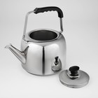 Чайник, 5 л, капсульное дно, нержавеющая сталь - Фото 2