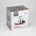 Чайник, 5 л, капсульное дно, нержавеющая сталь - Фото 6