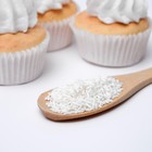 Посыпка кондитерская "Вермишель", серебряная, 50 г - Фото 2