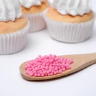 Посыпка кондитерская с мягким центром для йогурта, Розовый 50 г - Фото 2