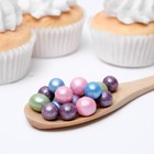 Кондитерская посыпка с мягким центром "Жемчуг" микс 12-13 мм, 50 г - Фото 2